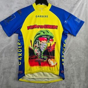 Primal Gardere Mens Cycling Jersey Short Sleeve Invasion Gearheads Graphic Large